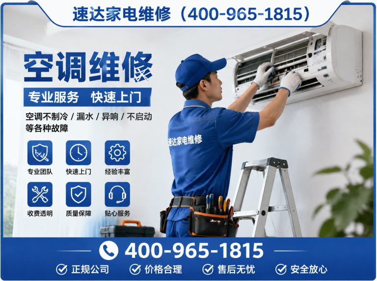 佛山中央空调维修展示图