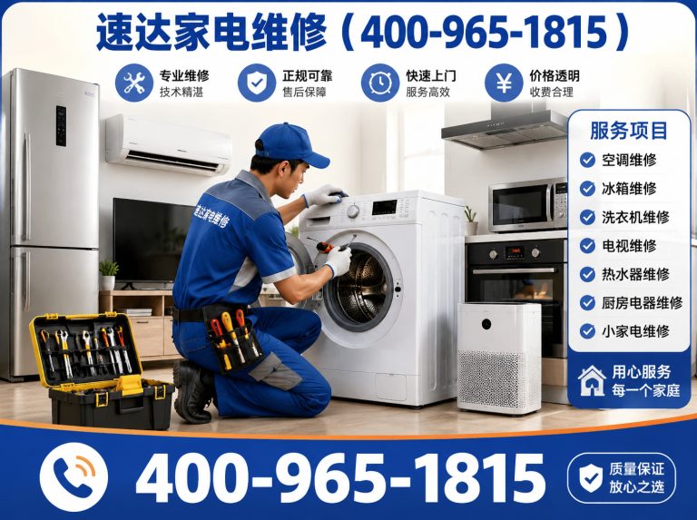佛山速达家电维修展示图